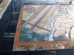 The Great Map mosaic at Vintondale