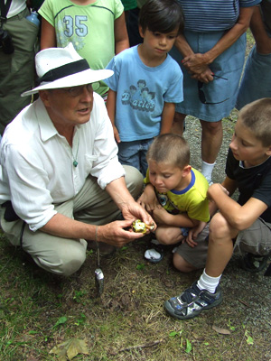 Russell with the disputed bolete